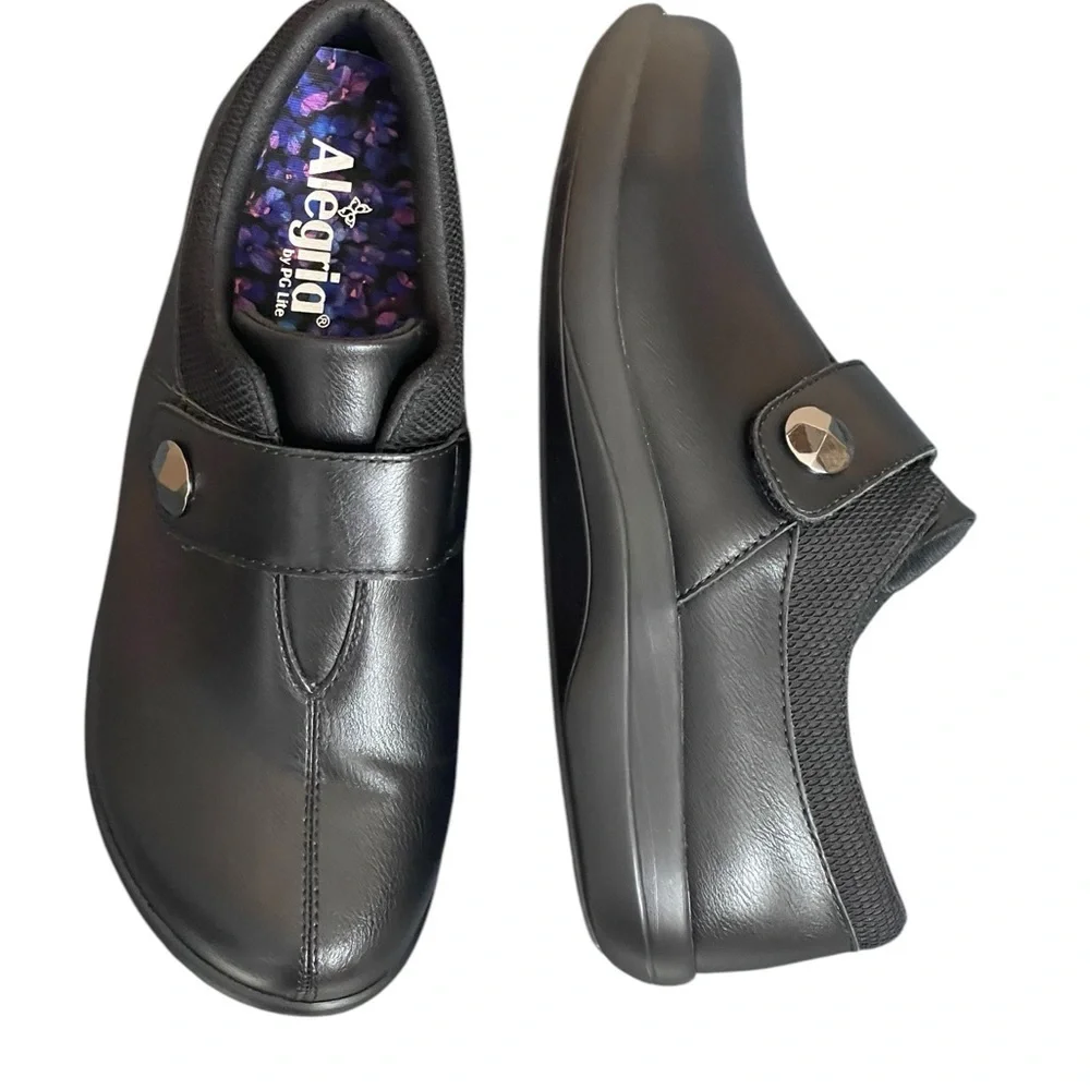 Alegria Danni Jet Black Shoe Womens Size 9.5-10( USA)